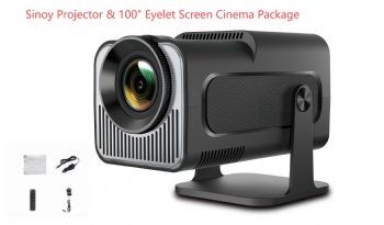 DC12V Projector 100inch Eyelet Screen Cinema Package