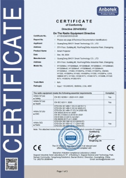 hy320mini with FCC ,CE,ROHS Report